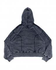 Custom Logo Oversized Vintage Washed Elbow Paneled Multi Functional Pockets Snap Buttons Mens Hoodies,Shuliqi Apparel - Men's Clothing Wholesale Manufacturer,Custom Logo Oversized Vintage Washed Elbow Paneled Multi Functional Pockets Snap Buttons Mens Hoodies