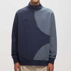 Baggy Quarter Zip Custom Half Patchwork Color Block High Neck Cotton Side Pocket Casual Sweatshirts,Shuliqi Apparel - Men's Clothing Wholesale Manufacturer,Baggy Quarter Zip Custom Half Patchwork Color Block High Neck Cotton Side Pocket Casual Sweatshirts