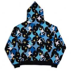 Allover Printing Heavyweight Customs Full Zip Up Puff Print Acid Wash Hoodies,Shuliqi Apparel - Men's Clothing Wholesale Manufacturer,Allover Printing Heavyweight Customs Full Zip Up Puff Print Acid Wash Hoodies