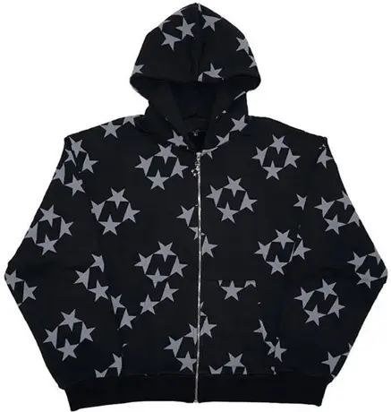 Allover Printing Heavyweight Customs Full Zip Up Puff Print Acid Wash Hoodies,Shuliqi Apparel - Men's Clothing Wholesale Manufacturer,Allover Printing Heavyweight Customs Full Zip Up Puff Print Acid Wash Hoodies