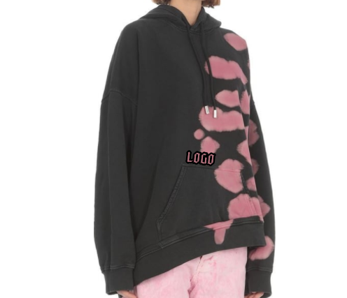 Custom Design Unisex Oversized Tie Dye Asymmetrical Hem French Terry Hoodie Cotton Street Style,Shuliqi Apparel - Men's Clothing Wholesale Manufacturer,Custom Design Unisex Oversized Tie Dye Asymmetrical Hem French Terry Hoodie Cotton Street Style