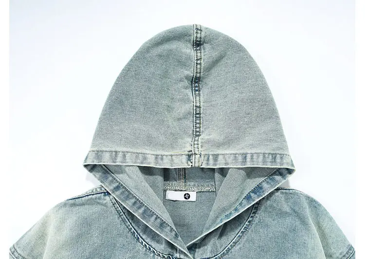 Denim Pullover Unisex French Terry 100% Cotton Oversized Acid Wash Custom Hoodies,Shuliqi Apparel - Men's Clothing Wholesale Manufacturer,Denim Pullover Unisex French Terry 100% Cotton Oversized Acid Wash Custom Hoodies