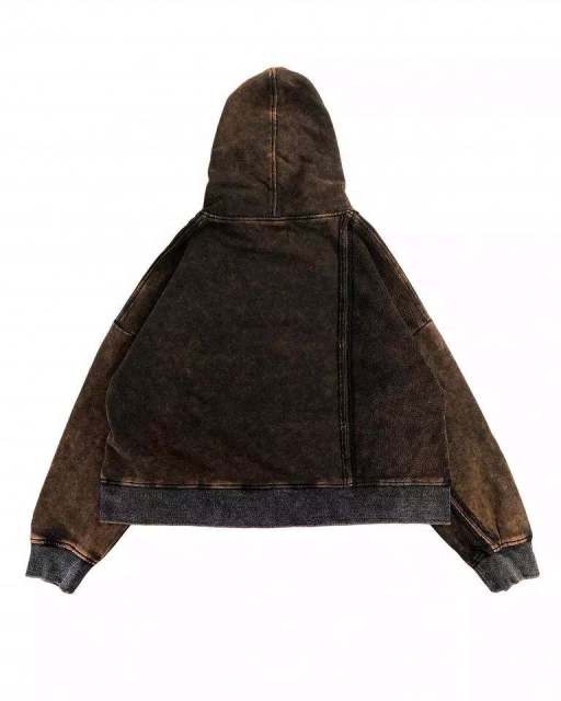 Men Oversize Vintage Wash Custom Embroidery Print Logo Cargo Pockets Full Zipper Up Hoodies,Shuliqi Apparel - Men's Clothing Wholesale Manufacturer,Men Oversize Vintage Wash Custom Embroidery Print Logo Cargo Pockets Full Zipper Up Hoodies