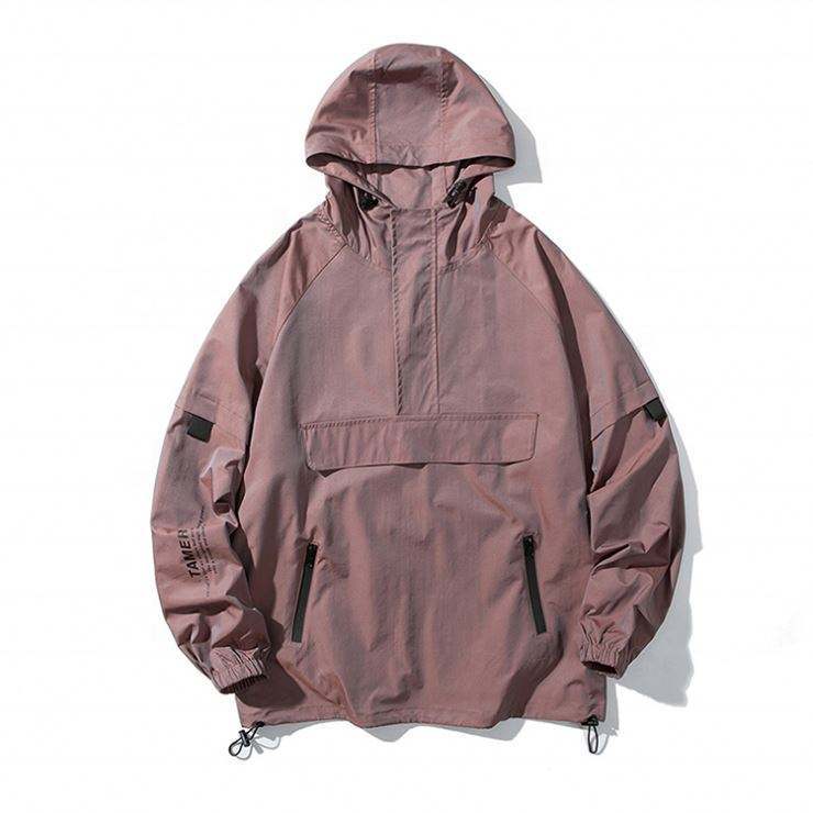 Fashion Streetwear Windbreaker Jackets Custom Hooded Sweatsuit Cargo Collared Coats Men's,Shuliqi Apparel - Men's Clothing Wholesale Manufacturer,