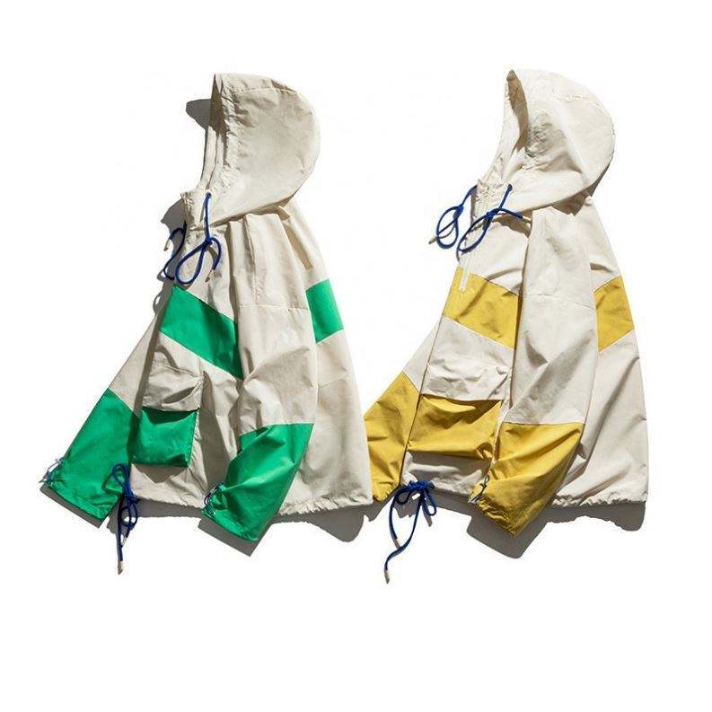 New Custom Retro Stitching Casual Loose Outdoor Hooded Popular Coat Jackets For Men,Shuliqi Apparel - Men's Clothing Wholesale Manufacturer,