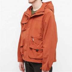 Custom Logo Oversized Nylon Polyester Waterproof 4 Cargo Flap Pockets Zip Up Windbreaker Jackets For Men,Shuliqi Apparel - Men's Clothing Wholesale Manufacturer,Custom Logo Oversized Nylon Polyester Waterproof 4 Cargo Flap Pockets Zip Up Windbreaker Jackets For Men