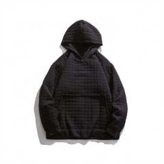 Custom Plaid Casual Hooded Pullover Cotton-Padded Plus Sizes Coat Jacket,Shuliqi Apparel - Men's Clothing Wholesale Manufacturer,Custom Plaid Casual Hooded Pullover Cotton-Padded Plus Sizes Coat Jacket