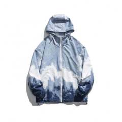 Custom Men's Autumn Tie Dye Printed Long Sleeve Hoodie Jacket,Shuliqi Apparel - Men's Clothing Wholesale Manufacturer,Custom Men's Autumn Tie Dye Printed Long Sleeve Hoodie Jacket