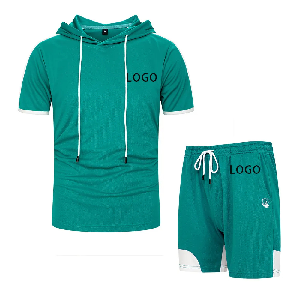 OEM Custom logo Streetwear two piece workout T-shirt joggers shorts unisex tracksuit hoodie short set men,Shuliqi Apparel - Men's Clothing Wholesale Manufacturer,OEM Custom logo Streetwear two piece workout T-shirt joggers shorts unisex tracksuit hoodie short set men | Wholesale Men's Apparel | OEM | Shuliqi