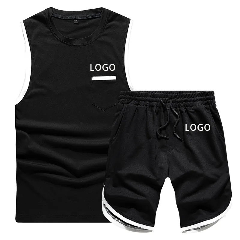 OEM Custom logo blank track men plain tracksuit custom sweatsuit with logo outfits summer two 2 piece short set for men,Shuliqi Apparel - Men's Clothing Wholesale Manufacturer,OEM Custom logo blank track men plain tracksuit custom sweatsuit with logo outfits summer two 2 piece short set for men | Wholesale Men's Apparel | OEM | Shuliqi