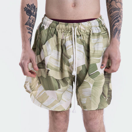 Spring and Summer Sublimation Blanks Shorts Flower Print Elastic Band Men's Shorts,Shuliqi Apparel - Men's Clothing Wholesale Manufacturer,