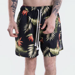 Spring and Summer Sublimation Blanks Shorts Flower Print Elastic Band Men's Shorts,Shuliqi Apparel - Men's Clothing Wholesale Manufacturer,