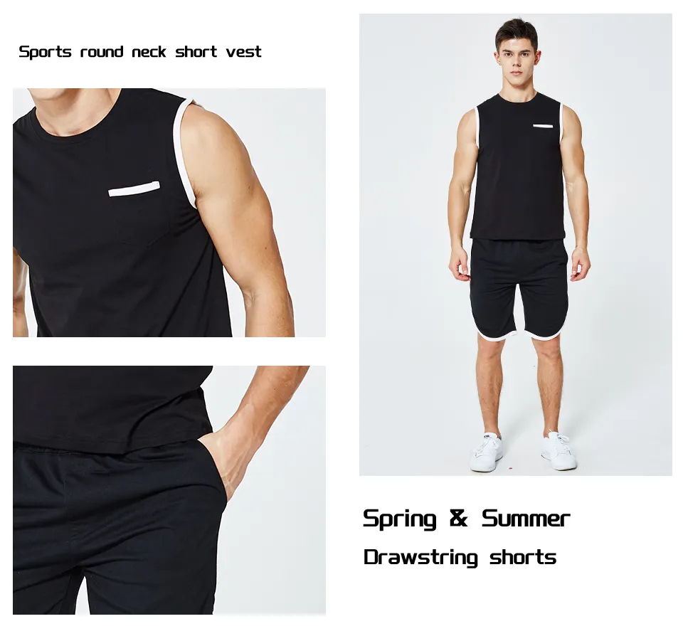 OEM Custom logo blank track men plain tracksuit custom sweatsuit with logo outfits summer two 2 piece short set for men,Shuliqi Apparel - Men's Clothing Wholesale Manufacturer,OEM Custom logo blank track men plain tracksuit custom sweatsuit with logo outfits summer two 2 piece short set for men | Wholesale Men's Apparel | OEM | Shuliqi