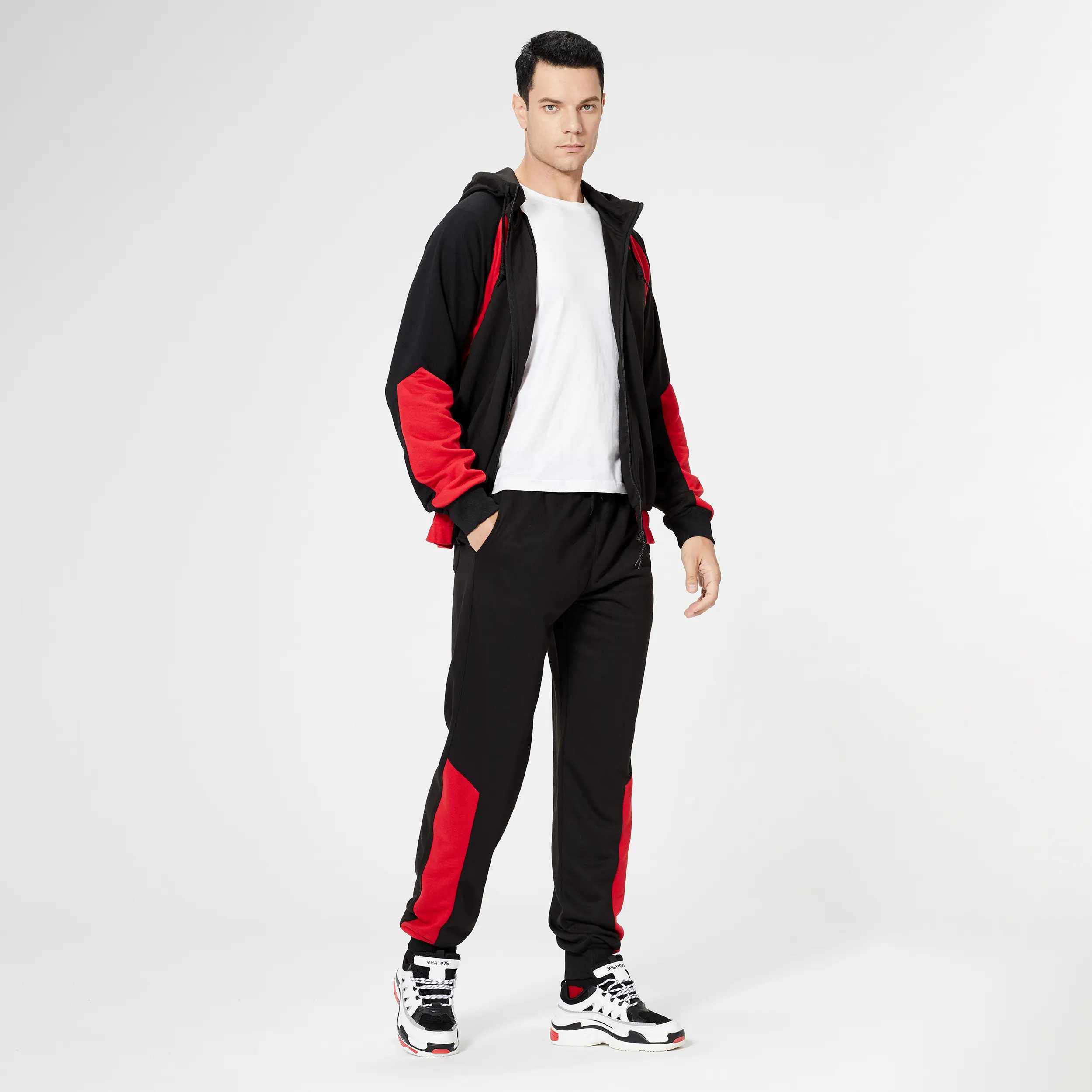 Custom wholesale sport polyester oversized tech fleece jogging sportswear 2 piece set men tracksuit set,Shuliqi Apparel - Men's Clothing Wholesale Manufacturer,Custom wholesale sport polyester oversized tech fleece jogging sportswear 2 piece set men tracksuit set | Wholesale Men's Apparel | OEM | Shuliqi
