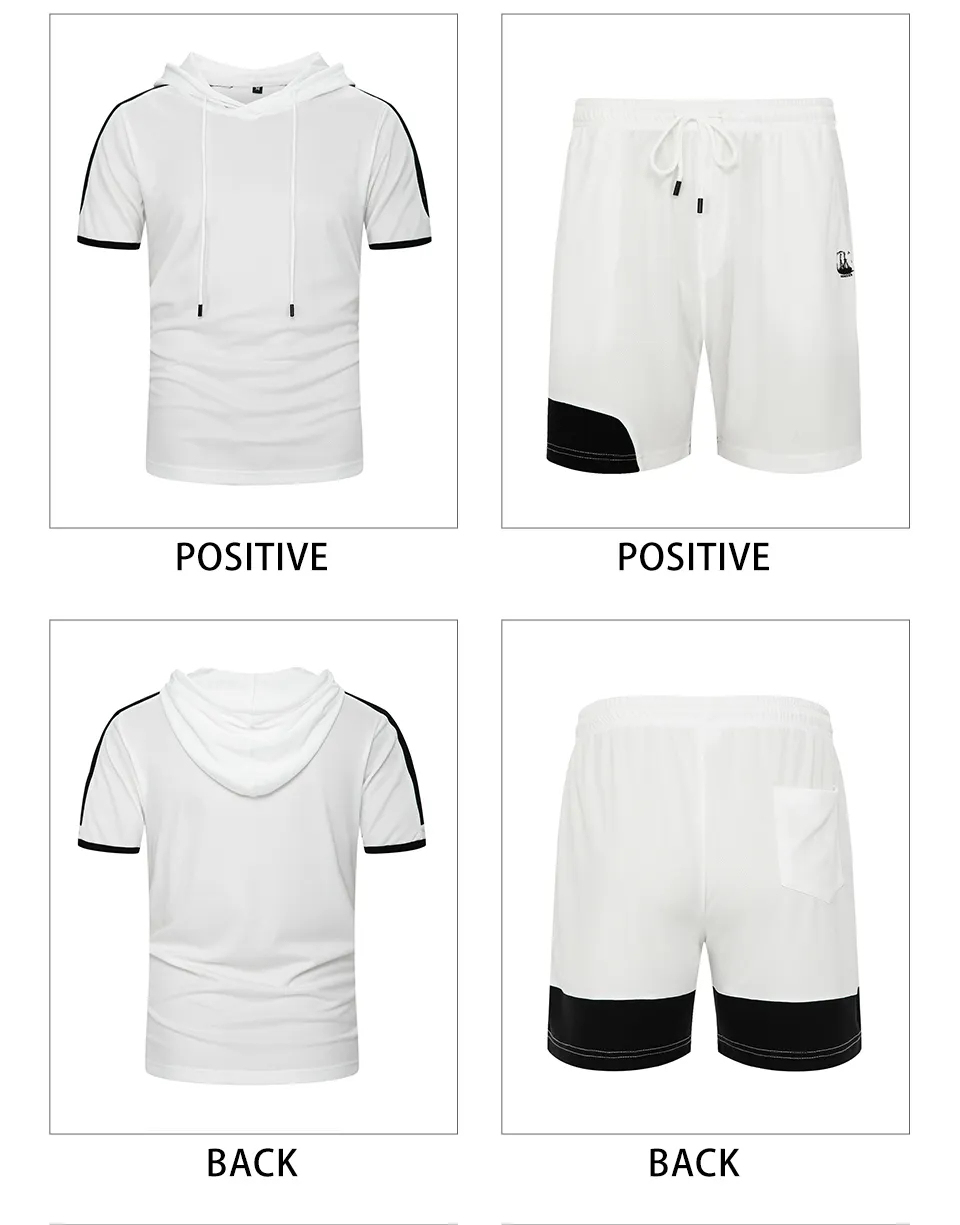 OEM Custom logo Streetwear two piece workout T-shirt joggers shorts unisex tracksuit hoodie short set men,Shuliqi Apparel - Men's Clothing Wholesale Manufacturer,OEM Custom logo Streetwear two piece workout T-shirt joggers shorts unisex tracksuit hoodie short set men | Wholesale Men's Apparel | OEM | Shuliqi