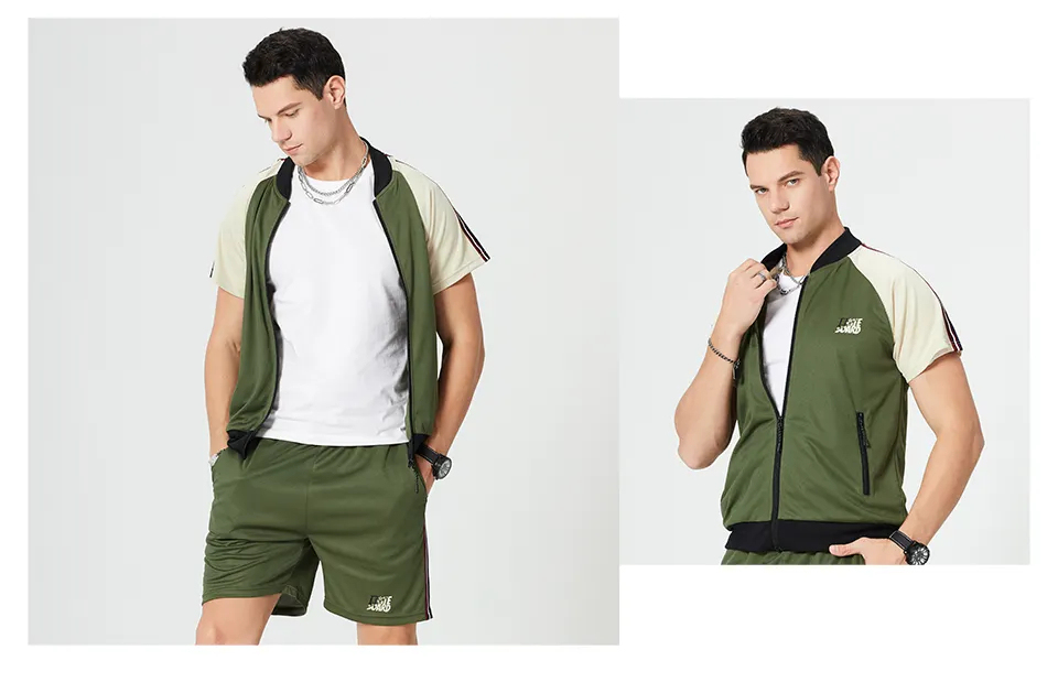 OEM Custom logo wind breaker sets Windproof men custom Polyester Track Suit Zipper Hoodie And Shorts two piece set Tracksuit,Shuliqi Apparel - Men's Clothing Wholesale Manufacturer,OEM Custom logo wind breaker sets Windproof men custom Polyester Track Suit Zipper Hoodie And Shorts two piece set Tracksuit