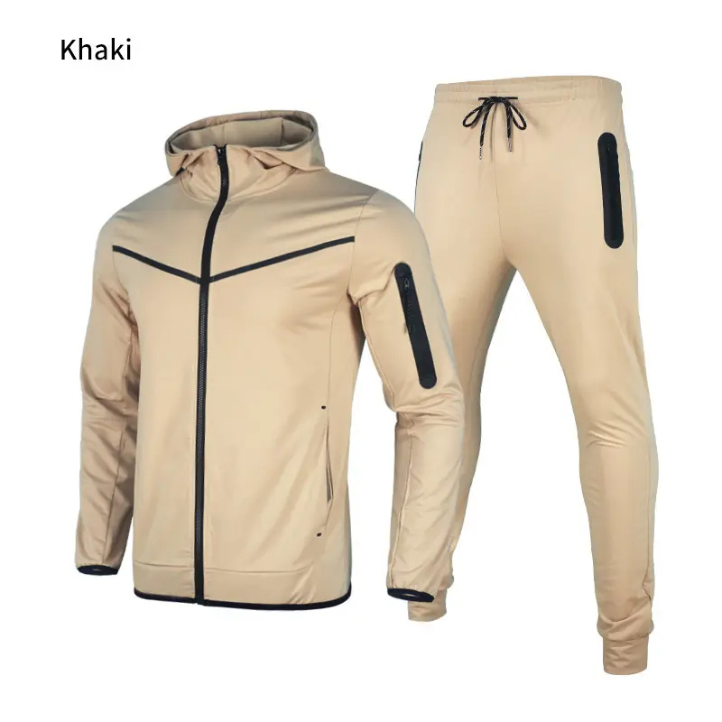 OEM Custom Design Spring and autumn hooded sportswear suit men's suit,Shuliqi Apparel - Men's Clothing Wholesale Manufacturer,OEM Custom Design Spring and autumn hooded sportswear suit men's suit | Wholesale Men's Apparel | OEM | Shuliqi