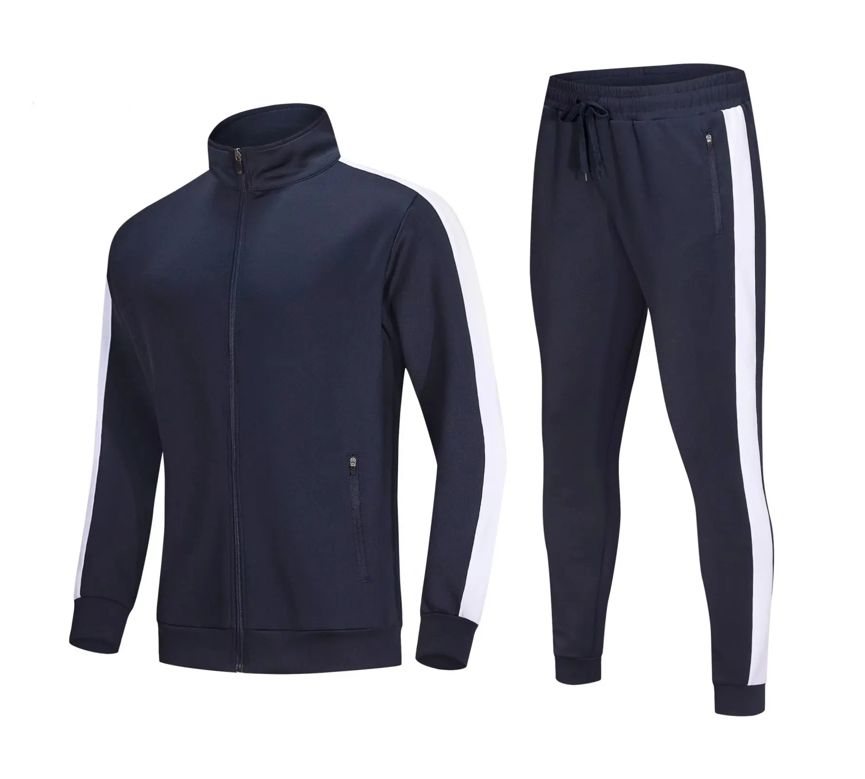 Customized Men's Tracksuits Solid Color Long Sleeve Sportswear Men's Jogging Two-piece Outdoor Track Suit,Shuliqi Apparel - Men's Clothing Wholesale Manufacturer,Customized Men's Tracksuits Solid Color Long Sleeve Sportswear Men's Jogging Two-piece Outdoor Track Suit | Wholesale Men's Apparel | OEM | Shuliqi
