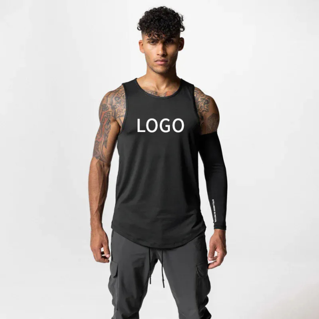 Custom High Quality Polyester Mens Sport Running Gym Vest Tank Top Hombre Custom Sublimation Gym Tank Top,Shuliqi Apparel - Men's Clothing Wholesale Manufacturer,Custom High Quality Polyester Mens Sport Running Gym Vest Tank Top Hombre Custom Sublimation Gym Tank Top
