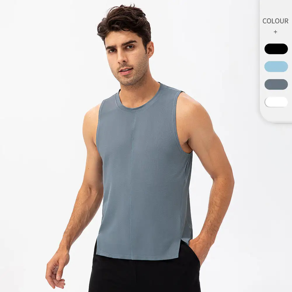 Custom Logo Men Sport Wear Breathable Fast Dry Gym Running Vest Mens Fitted Fitness Sport Tank Top,Shuliqi Apparel - Men's Clothing Wholesale Manufacturer,Custom Logo Men Sport Wear Breathable Fast Dry Gym Running Vest Mens Fitted Fitness Sport Tank Top
