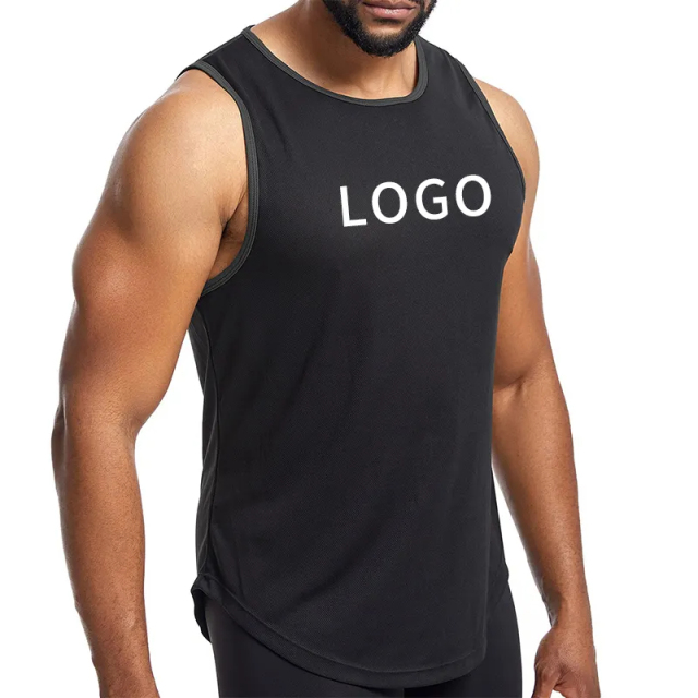 Custom Logo Mens Breathable Fitness Sleeveless Tank Top Summer Gym Muscle Blank Ribbed Stringer Tank Top,Shuliqi Apparel - Men's Clothing Wholesale Manufacturer,Custom Logo Mens Breathable Fitness Sleeveless Tank Top Summer Gym Muscle Blank Ribbed Stringer Tank Top | Wholesale Men's Apparel | OEM | Shuliqi