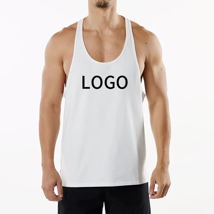Custom Logo Mens Gym Wear Sport Tank Tops Cotton Bodybuilding Gym Running Vest Stringer Y Back Tank Tops For Men,Shuliqi Apparel - Men's Clothing Wholesale Manufacturer,Custom Logo Mens Gym Wear Sport Tank Tops Cotton Bodybuilding Gym Running Vest Stringer Y Back Tank Tops For Men