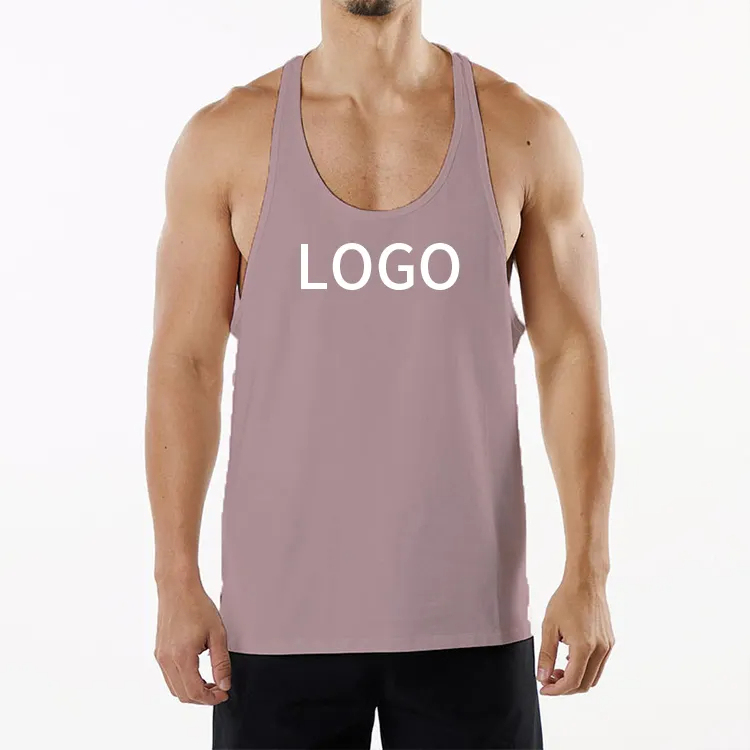 Custom Logo Mens Gym Wear Sport Tank Tops Cotton Bodybuilding Gym Running Vest Stringer Y Back Tank Tops For Men,Shuliqi Apparel - Men's Clothing Wholesale Manufacturer,Custom Logo Mens Gym Wear Sport Tank Tops Cotton Bodybuilding Gym Running Vest Stringer Y Back Tank Tops For Men