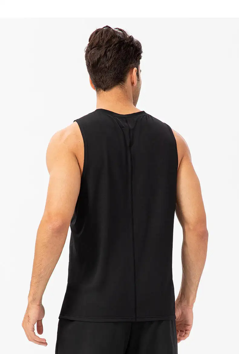 Custom Logo Men Sport Wear Breathable Fast Dry Gym Running Vest Mens Fitted Fitness Sport Tank Top,Shuliqi Apparel - Men's Clothing Wholesale Manufacturer,Custom Logo Men Sport Wear Breathable Fast Dry Gym Running Vest Mens Fitted Fitness Sport Tank Top