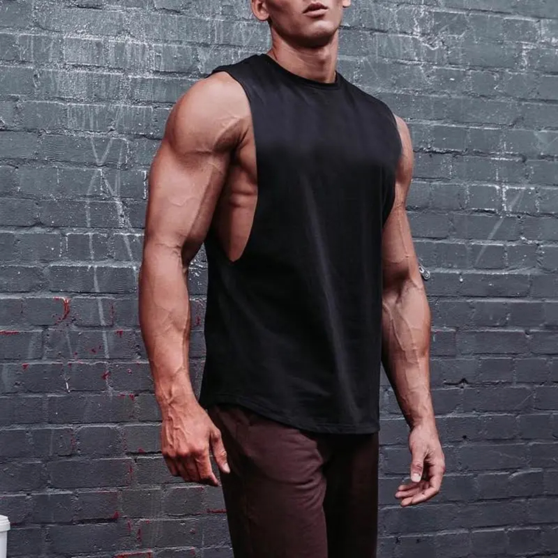 Factory Custom Men Sport Wear White Muscle Bodybuilding Tank Top Gym Running Vest Mens Fitted Fitness Tank Tops,Shuliqi Apparel - Men's Clothing Wholesale Manufacturer,Factory Custom Men Sport Wear White Muscle Bodybuilding Tank Top Gym Running Vest Mens Fitted Fitness Tank Tops