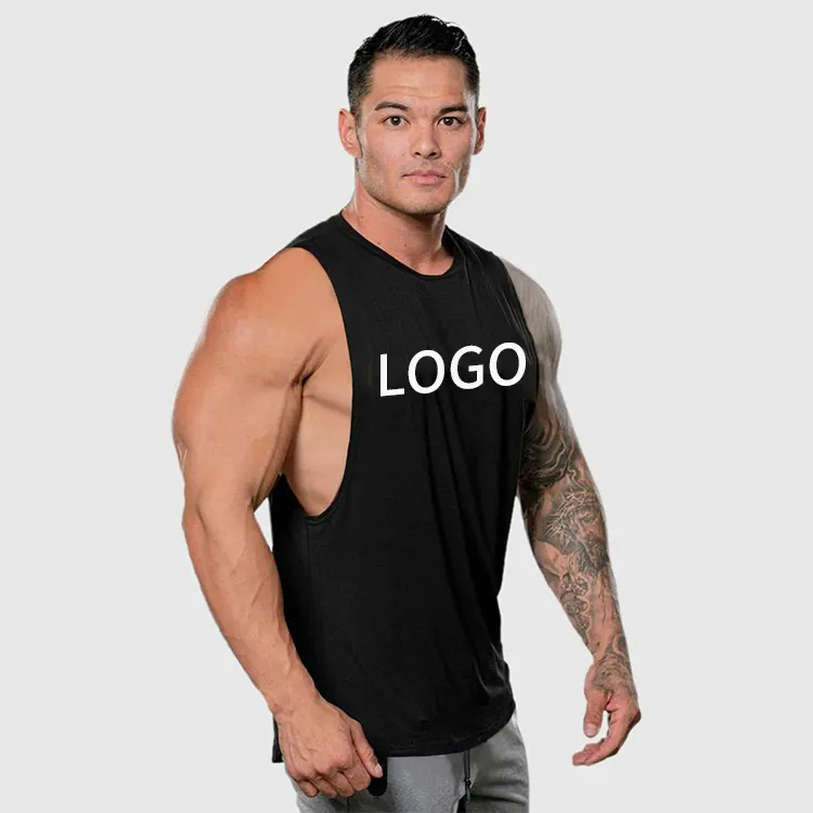 Wholesale Custom Logo Cotton Moisture Wicking Muscle Athletic Shirts Sleeveless Fitness Wear Workout Men Gym Tank Top For Men,Shuliqi Apparel - Men's Clothing Wholesale Manufacturer,Wholesale Custom Logo Cotton Moisture Wicking Muscle Athletic Shirts Sleeveless Fitness Wear Workout Men Gym Tank Top For Men