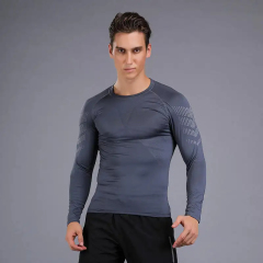Custom Logo Quick Dry Long Sleeve Athletic Gym T Shirt Training Compression Men Running Sport T Shirt,Shuliqi Apparel - Men's Clothing Wholesale Manufacturer,Custom Logo Quick Dry Long Sleeve Athletic Gym T Shirt Training Compression Men Running Sport T Shirt
