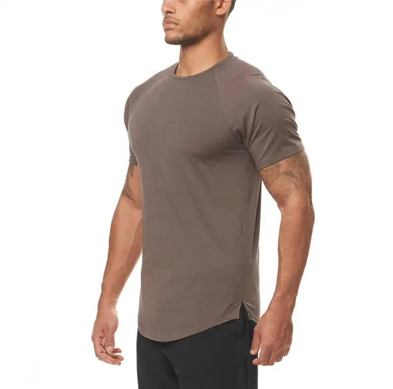 OEM Custom Logo Muscle Fit White Short Sleeve Running Sports Fitness Gym Men Gym T Shirt,Shuliqi Apparel - Men's Clothing Wholesale Manufacturer,OEM Custom Logo Muscle Fit White Short Sleeve Running Sports Fitness Gym Men Gym T Shirt