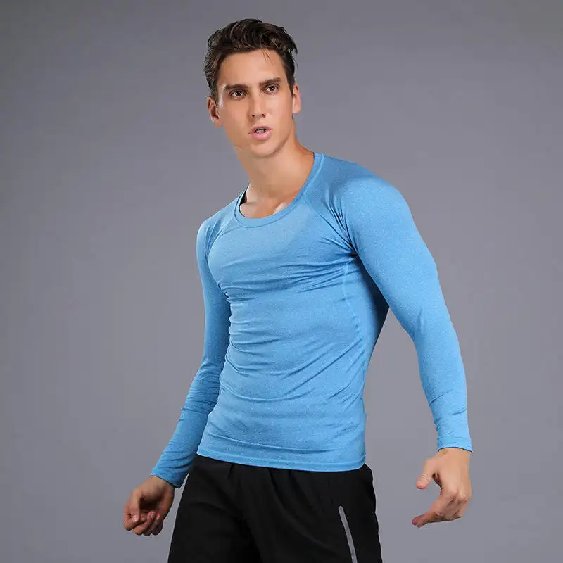 Custom Logo Quick-Dry Long Sleeve Athletic Gym Wear T Shirt Bodybuilding Training Running Sport Long Sleeve T Shirt,Shuliqi Apparel - Men's Clothing Wholesale Manufacturer,Custom Logo Quick-Dry Long Sleeve Athletic Gym Wear T Shirt Bodybuilding Training Running Sport Long Sleeve T Shirt