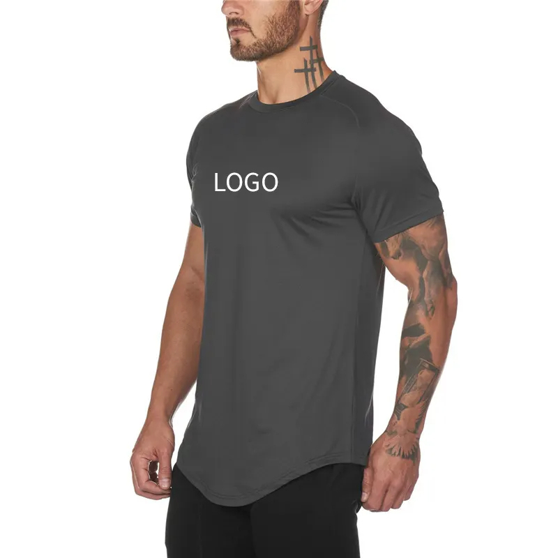 Custom Logo New Design Mens Sports Wear Lightweight Muscle Slim Polyester T Shirt Sport Fitness Running Shirt,Shuliqi Apparel - Men's Clothing Wholesale Manufacturer,Custom Logo New Design Mens Sports Wear Lightweight Muscle Slim Polyester T Shirt Sport Fitness Running Shirt