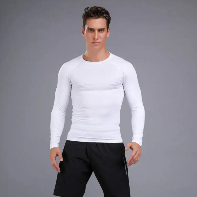 Custom Logo Quick-Dry Long Sleeve Athletic Gym Wear T Shirt Bodybuilding Training Running Sport Long Sleeve T Shirt,Shuliqi Apparel - Men's Clothing Wholesale Manufacturer,Custom Logo Quick-Dry Long Sleeve Athletic Gym Wear T Shirt Bodybuilding Training Running Sport Long Sleeve T Shirt