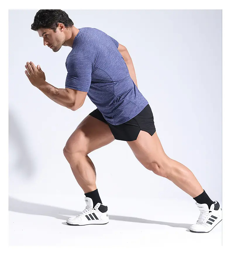 Wholesale Gym Tshirts Custom Logo Men Slim Fit T shirts Plain White Black Muscle Fit T Shirt,Shuliqi Apparel - Men's Clothing Wholesale Manufacturer,Wholesale Gym Tshirts Custom Logo Men Slim Fit T shirts Plain White Black Muscle Fit T Shirt