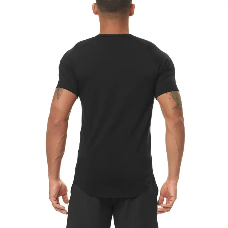 OEM Custom Logo Muscle Fit White Short Sleeve Running Sports Fitness Gym Men Gym T Shirt,Shuliqi Apparel - Men's Clothing Wholesale Manufacturer,OEM Custom Logo Muscle Fit White Short Sleeve Running Sports Fitness Gym Men Gym T Shirt