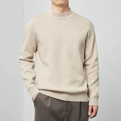 Manufacturer Wholesale Custom Many Color Mock Neck Solid Color Knitted Sweater For Women For Men,Shuliqi Apparel - Men's Clothing Wholesale Manufacturer,Manufacturer Wholesale Custom Many Color Mock Neck Solid Color Knitted Sweater For Women For Men | Wholesale Men's Apparel | OEM | Shuliqi