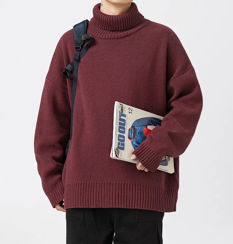 Sweater Manufacturer Wholesale Custom Unisex Solid Color High Neck Sweater Women's Men's Sweater,Shuliqi Apparel - Men's Clothing Wholesale Manufacturer,Sweater Manufacturer Wholesale Custom Unisex Solid Color High Neck Sweater Women's Men's Sweater | Wholesale Men's Apparel | OEM | Shuliqi