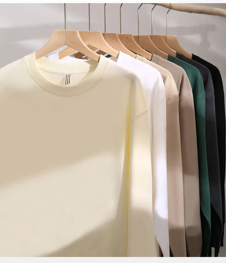 Long Sleeve T Shirt Manufacturer Custom Solid Color 230g 100% Cotton Long Sleeve T-Shirts Undershirts,Shuliqi Apparel - Men's Clothing Wholesale Manufacturer,Long Sleeve T Shirt Manufacturer Custom Solid Color 230g 100% Cotton Long Sleeve T-Shirts Undershirts | Wholesale Men's Apparel | OEM | Shuliqi