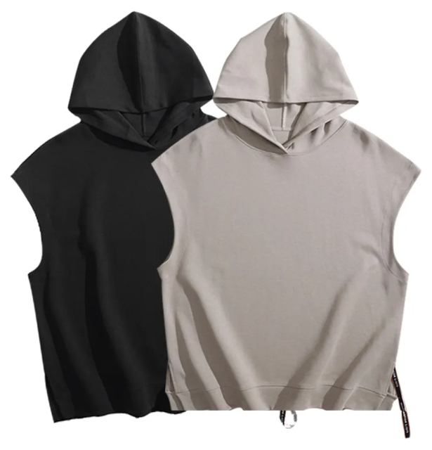 Streetwear Manufacturer Custom Double Side Cotton Casual Tank Top Mens Sleeveless Hoodies,Shuliqi Apparel - Men's Clothing Wholesale Manufacturer,Streetwear Manufacturer Custom Double Side Cotton Casual Tank Top Mens Sleeveless Hoodies