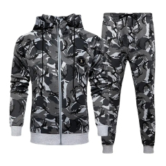 Clothing Manufacturer Custom High Quality Zip Up Camo Hoodies Set Tracksuit Jogging Suits,Shuliqi Apparel - Men's Clothing Wholesale Manufacturer,Clothing Manufacturer Custom High Quality Zip Up Camo Hoodies Set Tracksuit Jogging Suits