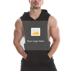 Streetwear Manufacturer Custom Double Side Cotton Casual Tank Top Mens Sleeveless Hoodies,Shuliqi Apparel - Men's Clothing Wholesale Manufacturer,Streetwear Manufacturer Custom Double Side Cotton Casual Tank Top Mens Sleeveless Hoodies