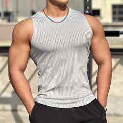Tank Top Manufacturer Custom Solid Color Quick Dry Elastic Ribbed Tank Top Plus Size Men's Vests,Shuliqi Apparel - Men's Clothing Wholesale Manufacturer,Tank Top Manufacturer Custom Solid Color Quick Dry Elastic Ribbed Tank Top Plus Size Men's Vests