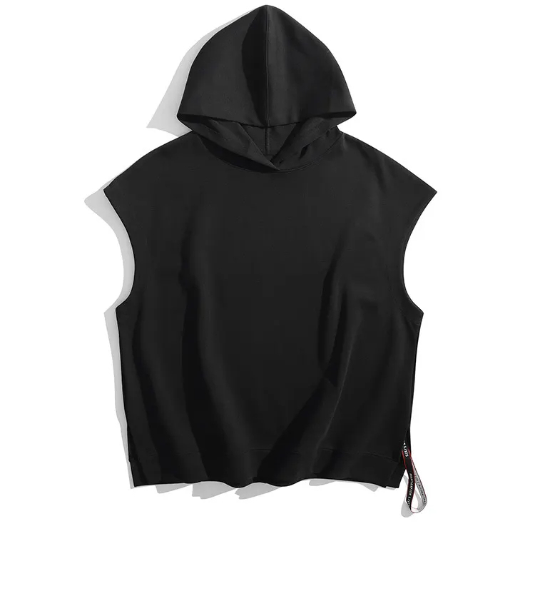 Streetwear Manufacturer Custom Double Side Cotton Casual Tank Top Mens Sleeveless Hoodies,Shuliqi Apparel - Men's Clothing Wholesale Manufacturer,Streetwear Manufacturer Custom Double Side Cotton Casual Tank Top Mens Sleeveless Hoodies