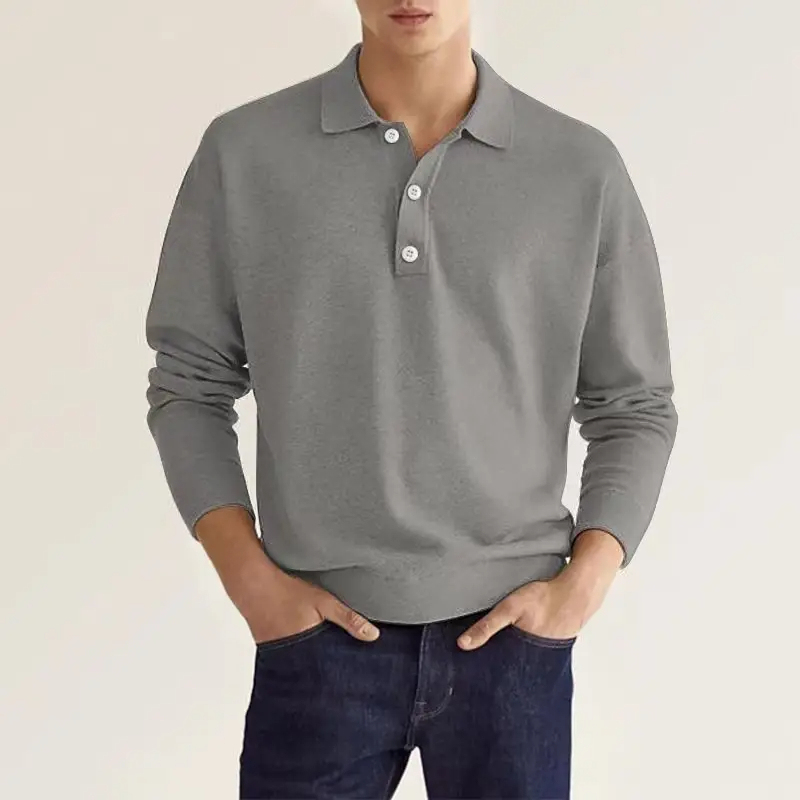 Manufacturer Supply Wholesales Custom Solid Color Long Sleeve Polo Shirts Casual Shirts For Men,Shuliqi Apparel - Men's Clothing Wholesale Manufacturer,Manufacturer Supply Wholesales Custom Solid Color Long Sleeve Polo Shirts Casual Shirts For Men