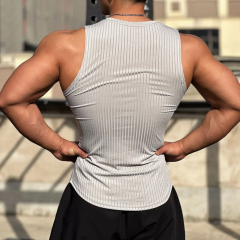 Tank Top Manufacturer Custom Solid Color Quick Dry Elastic Ribbed Tank Top Plus Size Men's Vests,Shuliqi Apparel - Men's Clothing Wholesale Manufacturer,Tank Top Manufacturer Custom Solid Color Quick Dry Elastic Ribbed Tank Top Plus Size Men's Vests