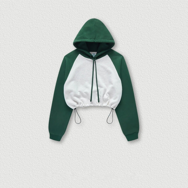 Hoodies Manufacturer Custom Color Block Raglan Sleeve Crop Top Hoodies Women's Hoodies,Shuliqi Apparel - Men's Clothing Wholesale Manufacturer,Hoodies Manufacturer Custom Color Block Raglan Sleeve Crop Top Hoodies Women's Hoodies