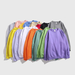 Custom 380g 100% Cotton French Terry Lined Crew Neck Sweatshirts Unisex Oversized Sweatshirt,Shuliqi Apparel - Men's Clothing Wholesale Manufacturer,Custom 380g 100% Cotton French Terry Lined Crew Neck Sweatshirts Unisex Oversized Sweatshirt