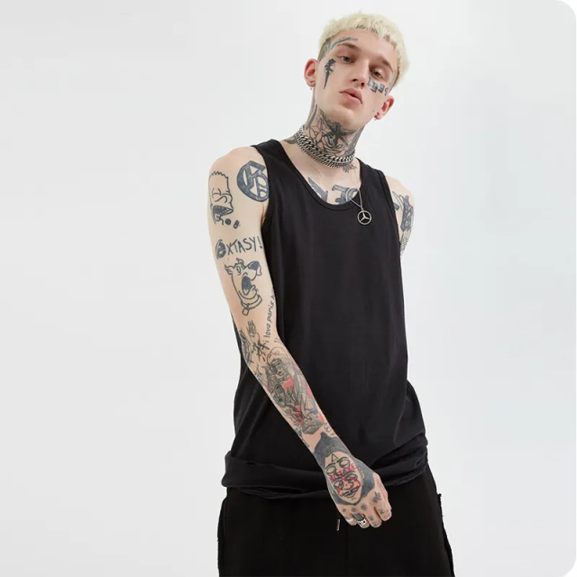 170g 100% Cotton Unisex Ripped Tank Tops Streetwear Men's Tank Tops,Shuliqi Apparel - Men's Clothing Wholesale Manufacturer,170g 100% Cotton Unisex Ripped Tank Tops Streetwear Men's Tank Tops